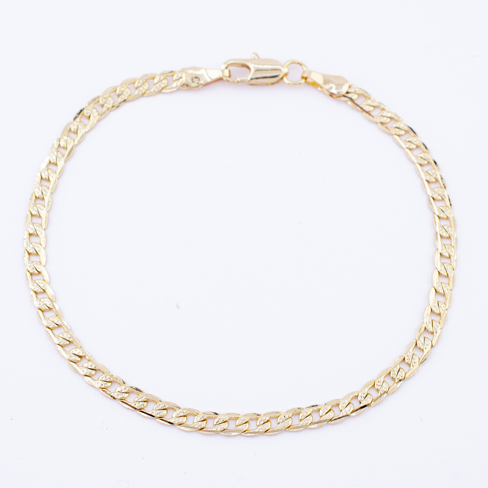 PULSERA CHAPA GOLDEN CASTING