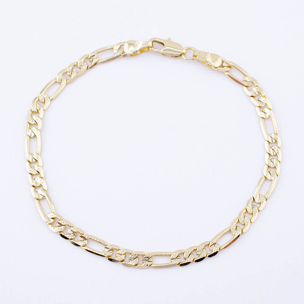 PULSERA CHAPA GOLDEN CASTING