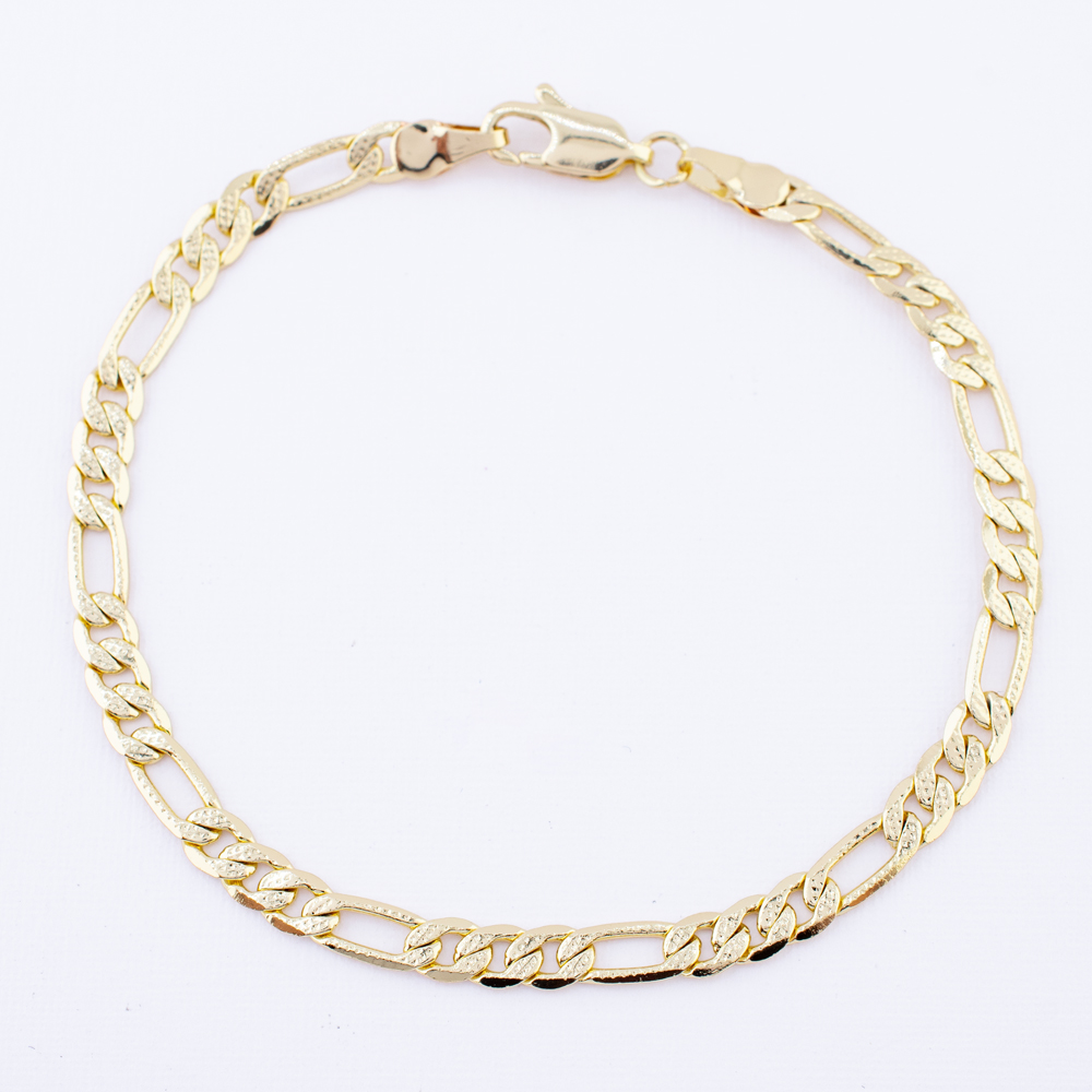 PULSERA CHAPA GOLDEN CASTING