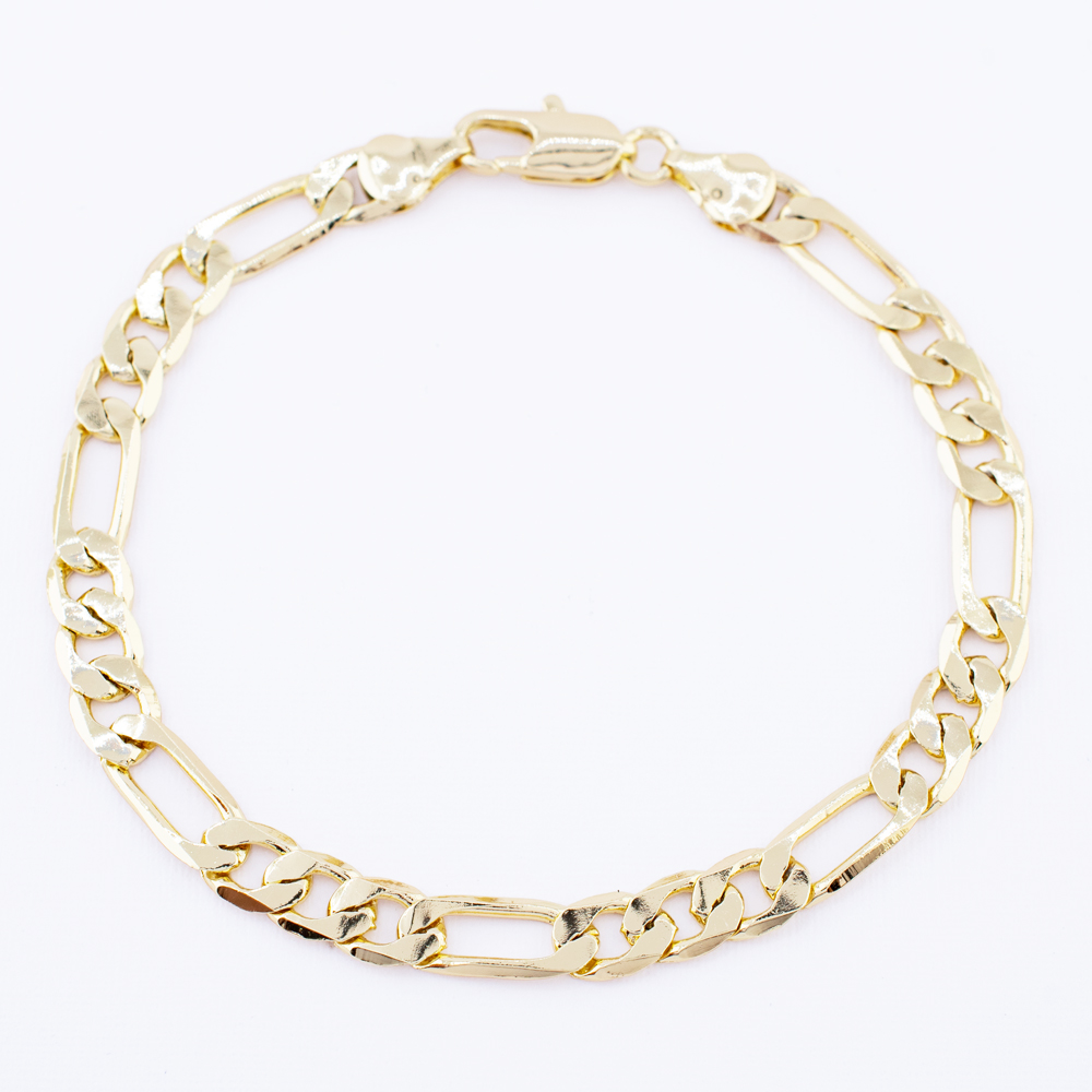 PULSERA CHAPA GOLDEN CASTING