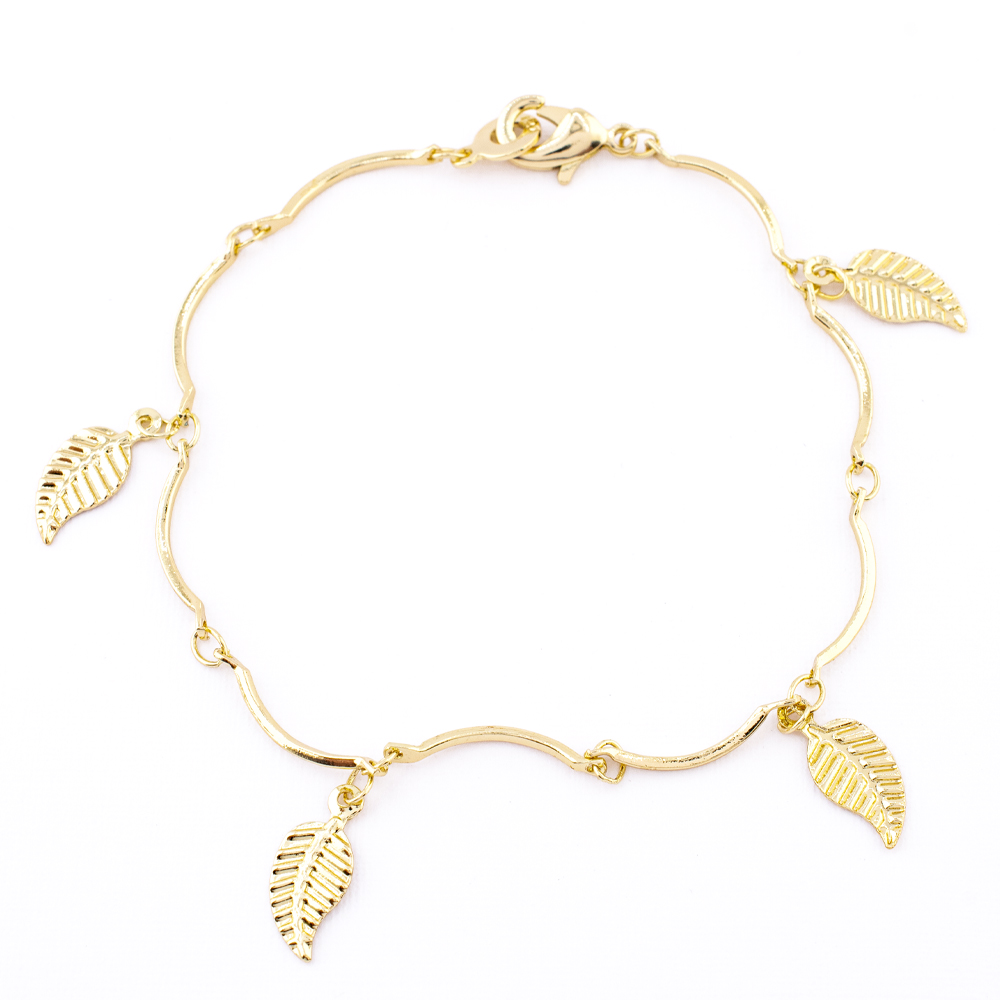 PULSERA CHAPA GOLDEN CASTING