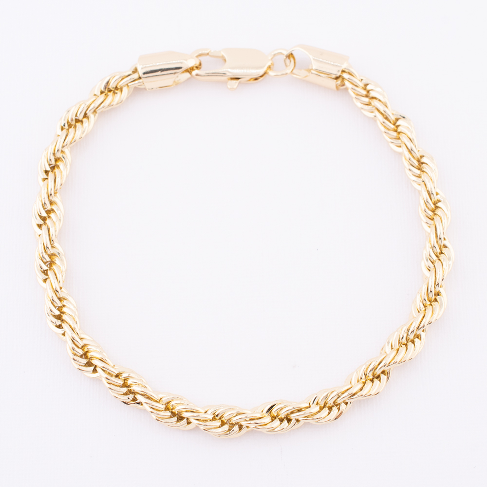 PULSERA CHAPA GOLDEN CASTING
