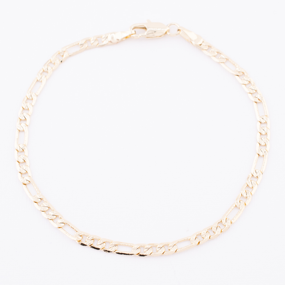 PULSERA CHAPA GOLDEN CASTING