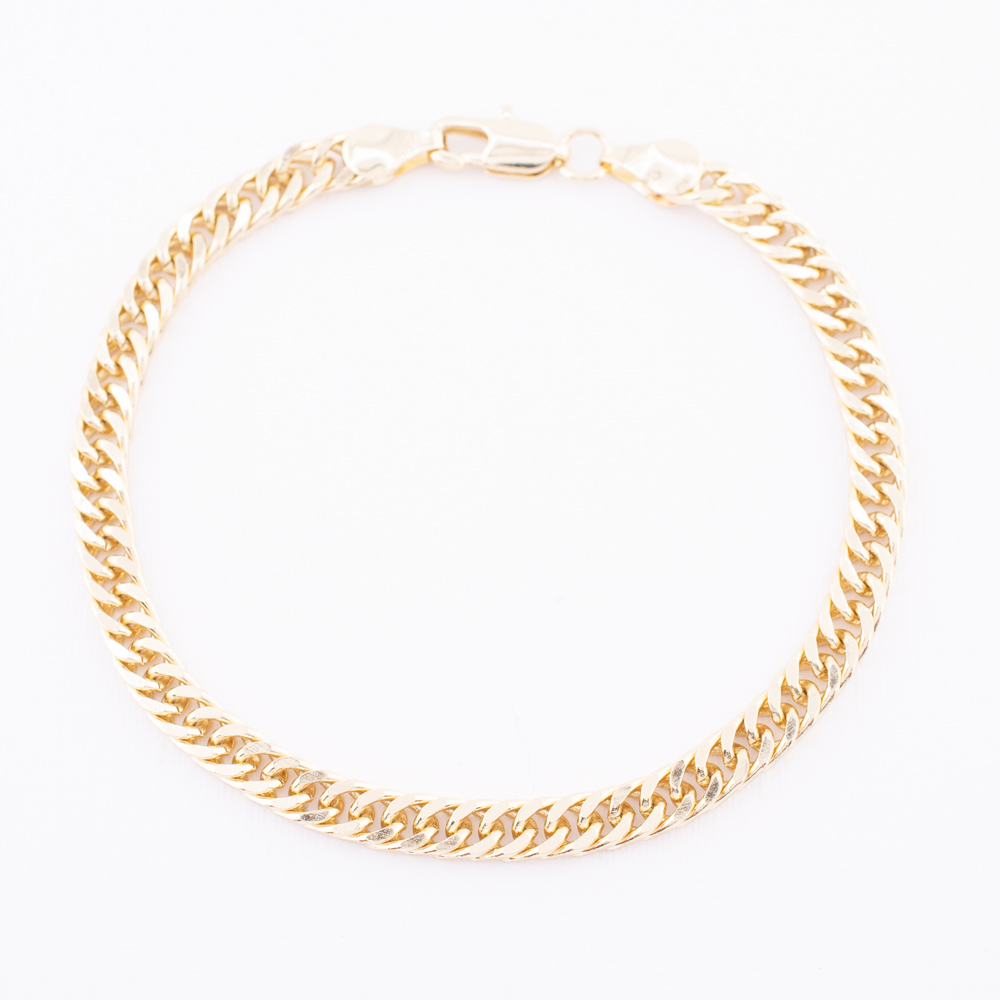 PULSERA CHAPA GOLDEN CASTING