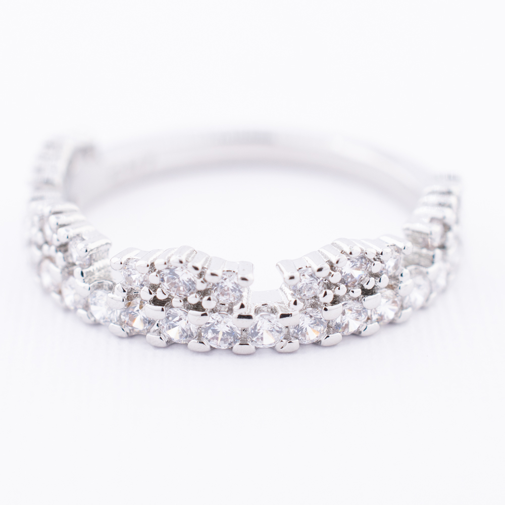 ANILLO  RODIO GOLDEN ROD