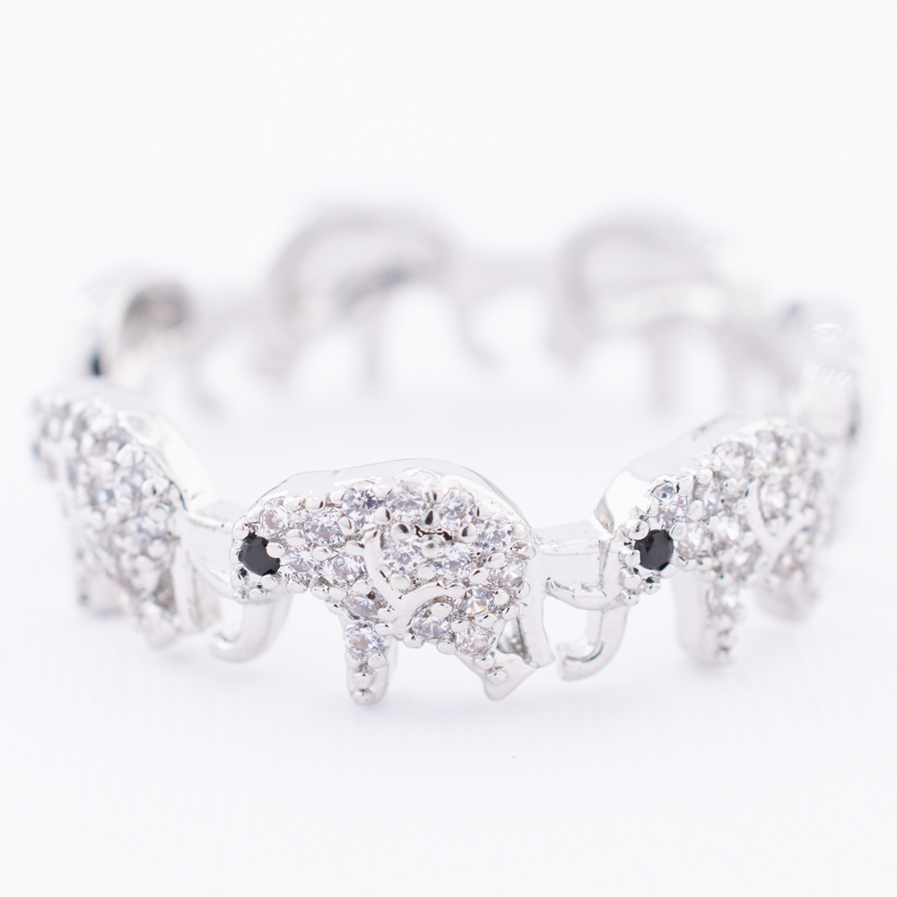 ANILLO  RODIO GOLDEN ROD