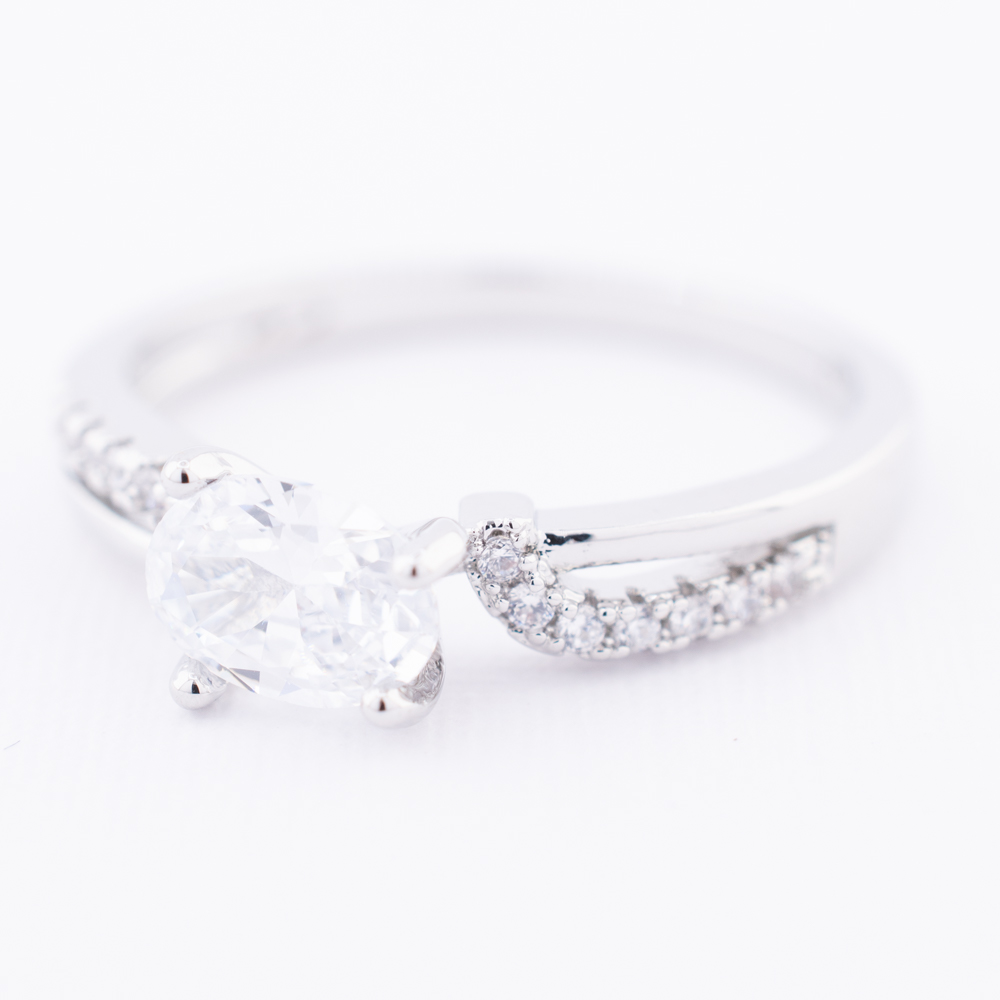 ANILLO  RODIO GOLDEN ROD