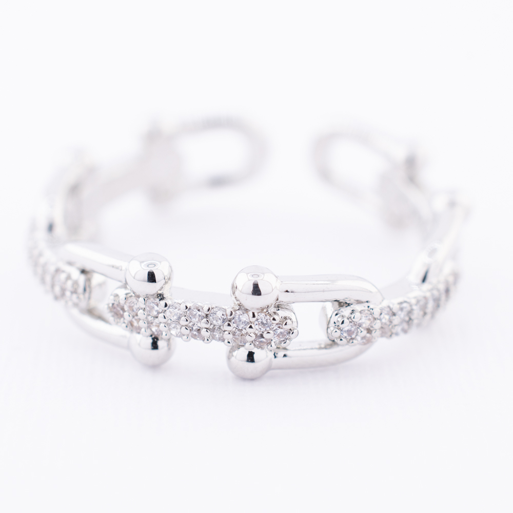 ANILLO  RODIO GOLDEN ROD