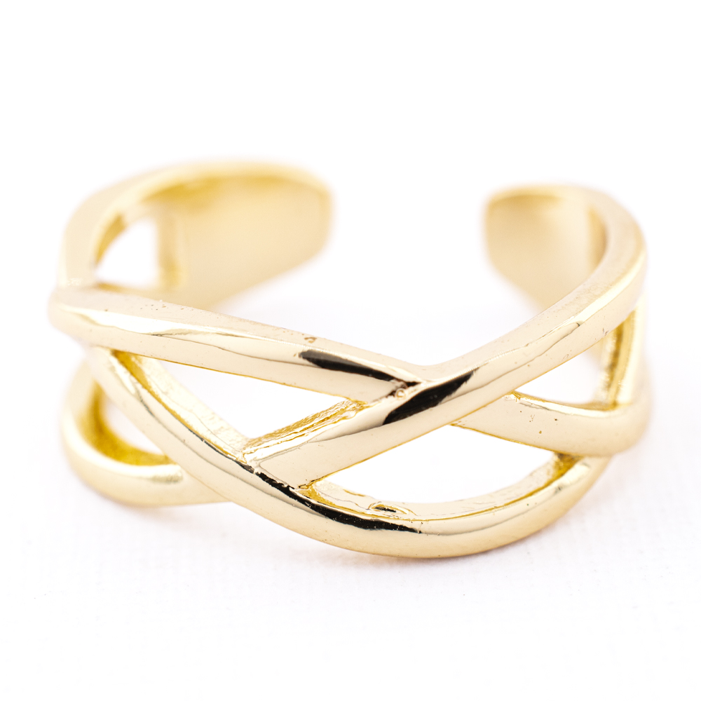 ANILLO  CHAPA GOLDEN CASTING