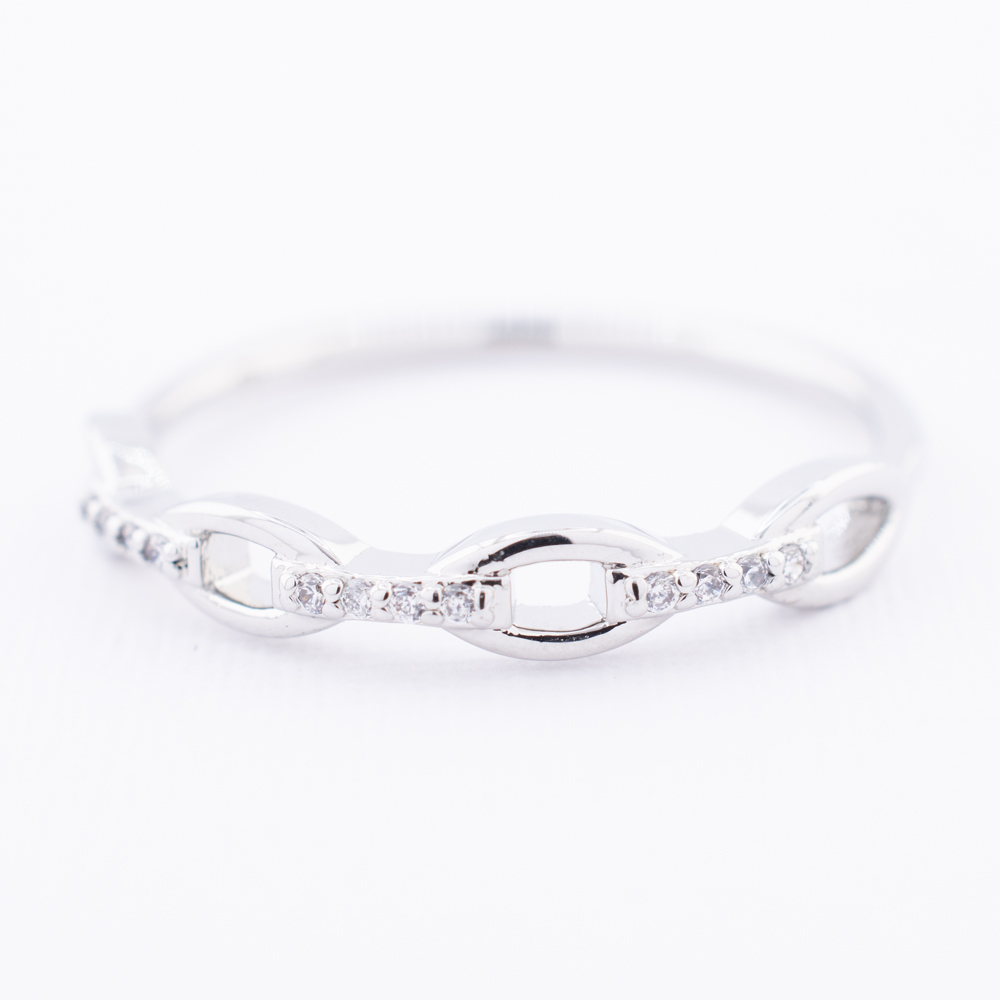ANILLO  RODIO GOLDEN ROD