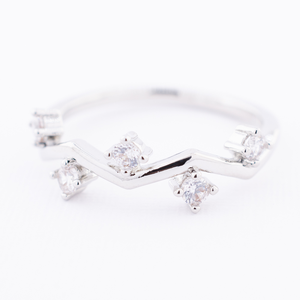 ANILLO  RODIO GOLDEN ROD