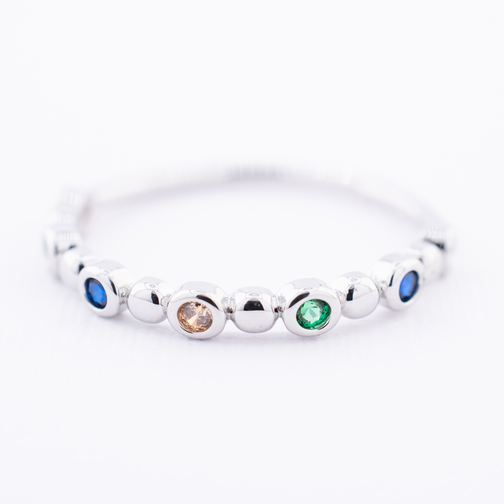 ANILLO  RODIO GOLDEN ROD