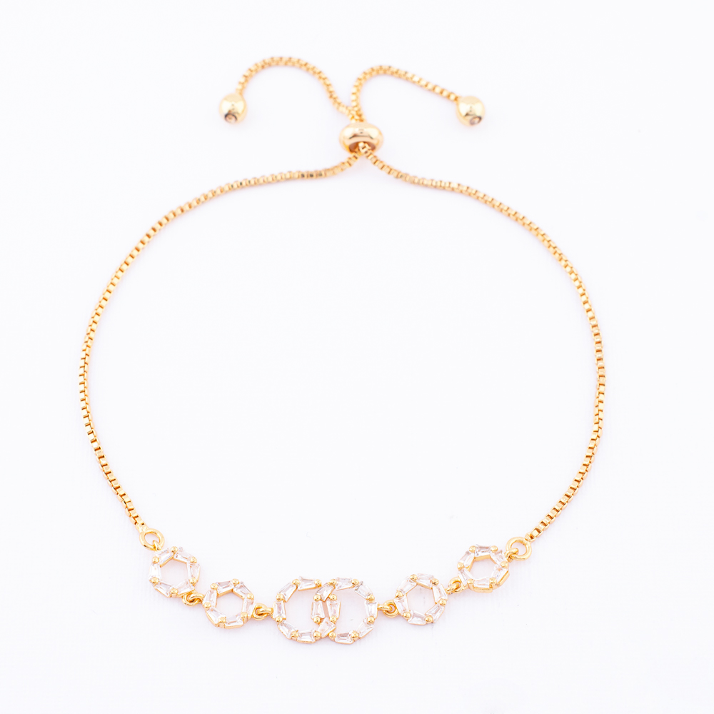 PULSERA CHAPA CRYSTIME