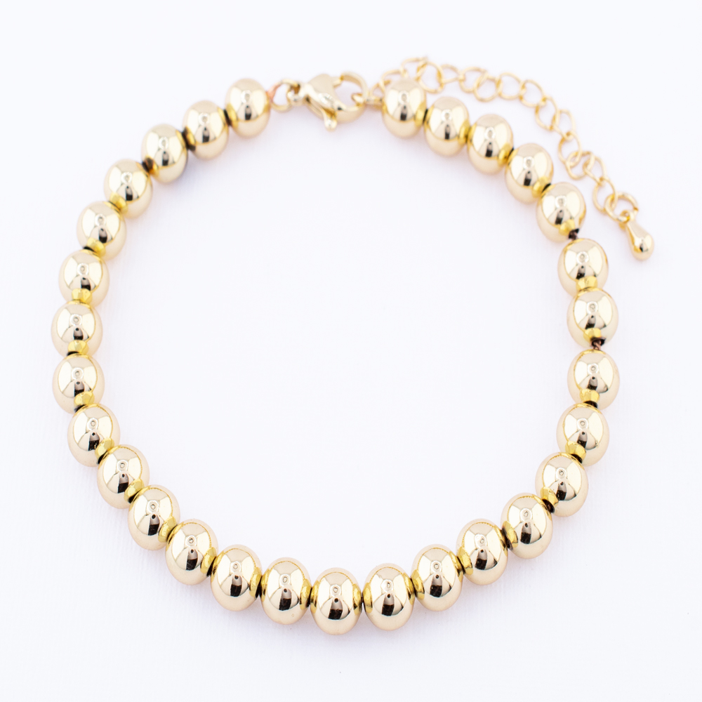 PULSERA CHAPA GOLDEN CASTING