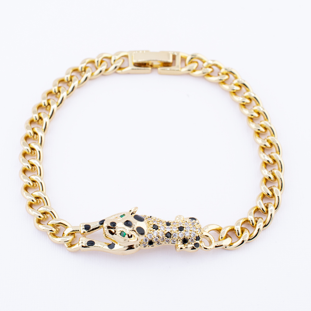 PULSERA CHAPA CRYSTIME