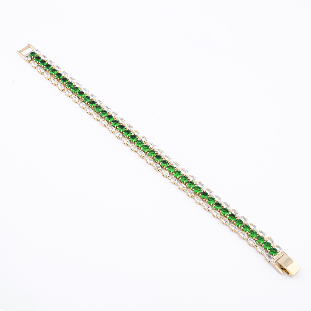 PULSERA CHAPA CRYSTIME