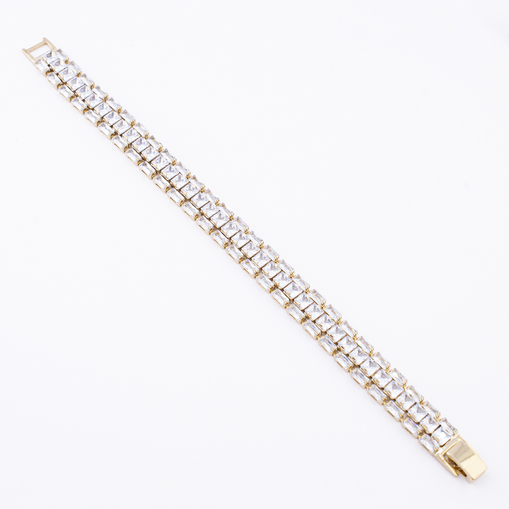 PULSERA CHAPA CRYSTIME