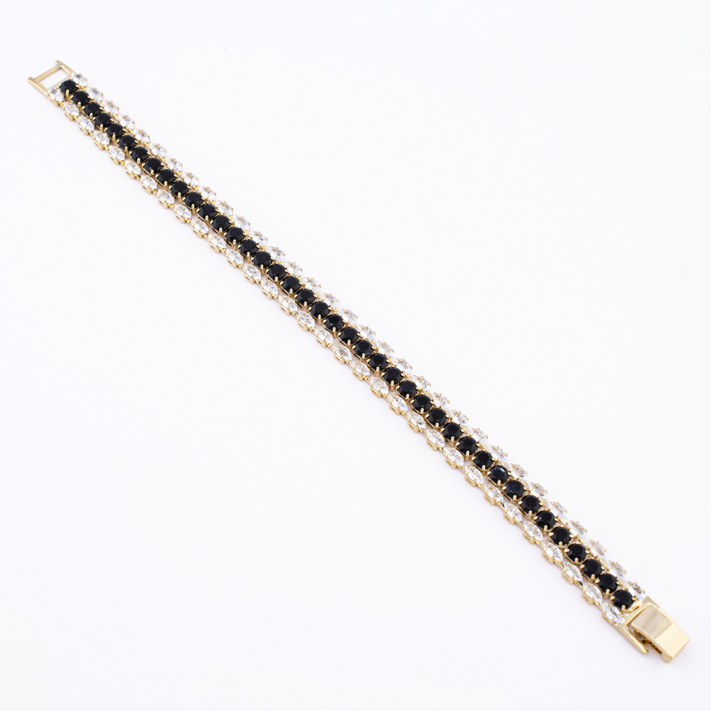 PULSERA CHAPA CRYSTIME