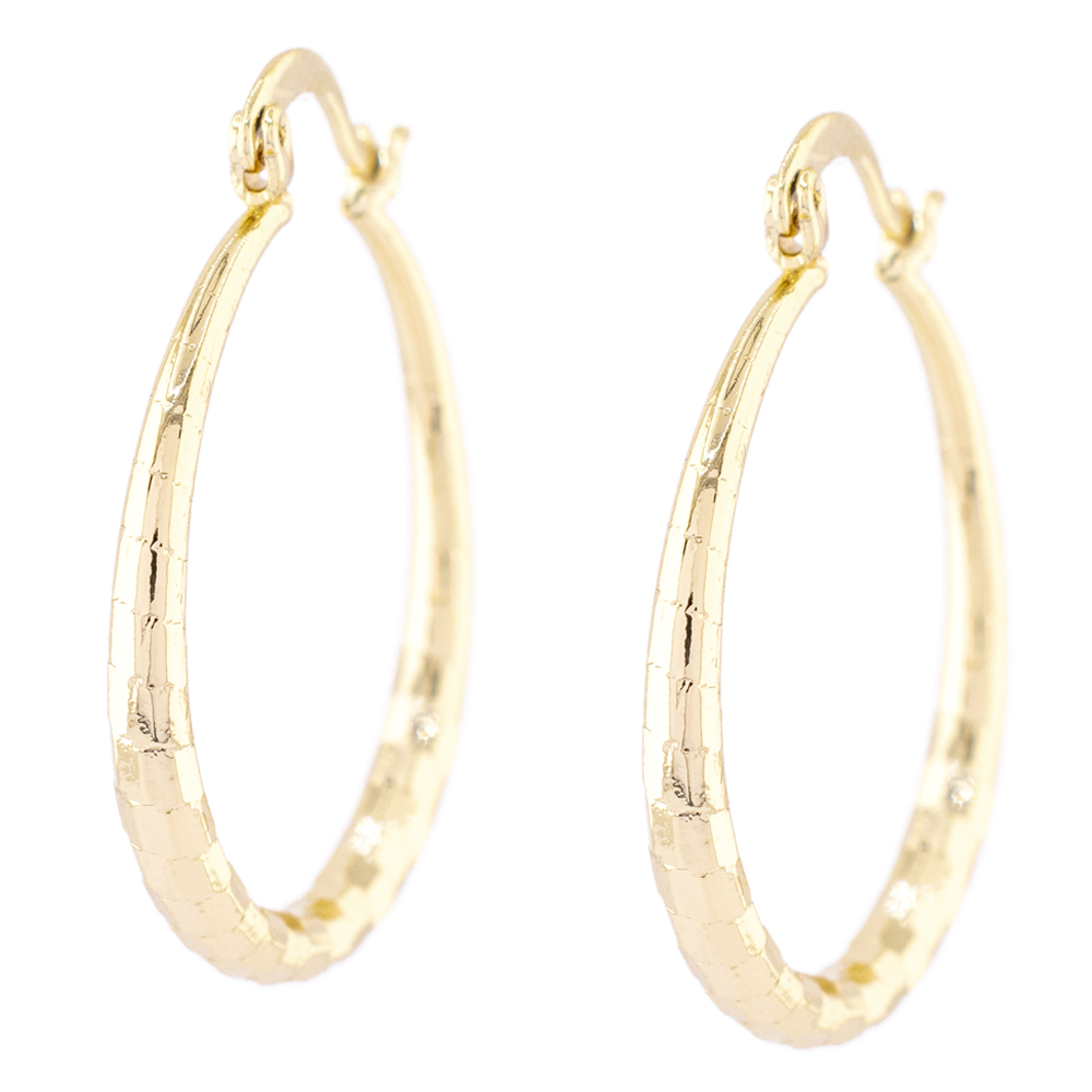 ARRACADA CHAPA GOLDEN CASTING