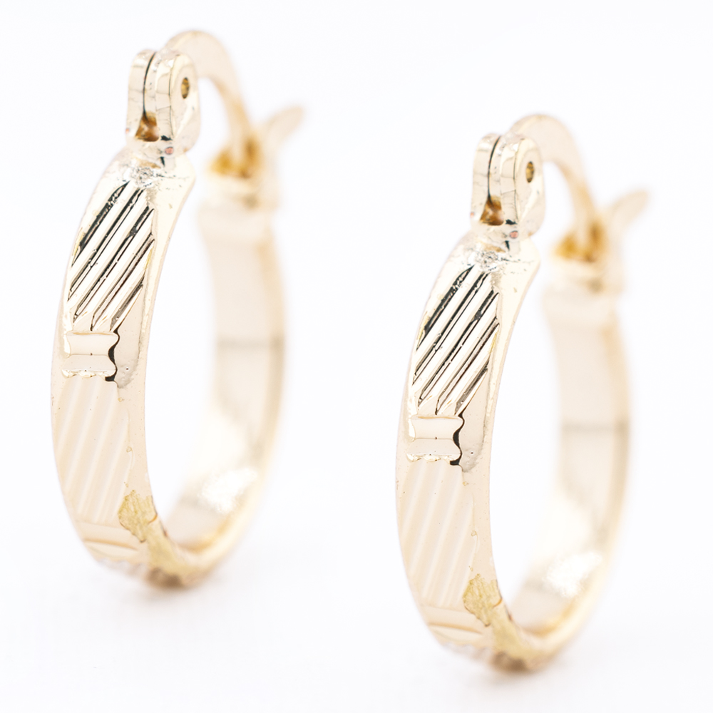 ARRACADA CHAPA GOLDEN CASTING
