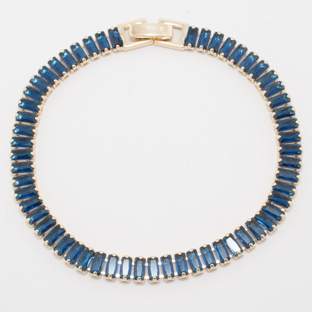 PULSERA CHAPA CRYSTIME