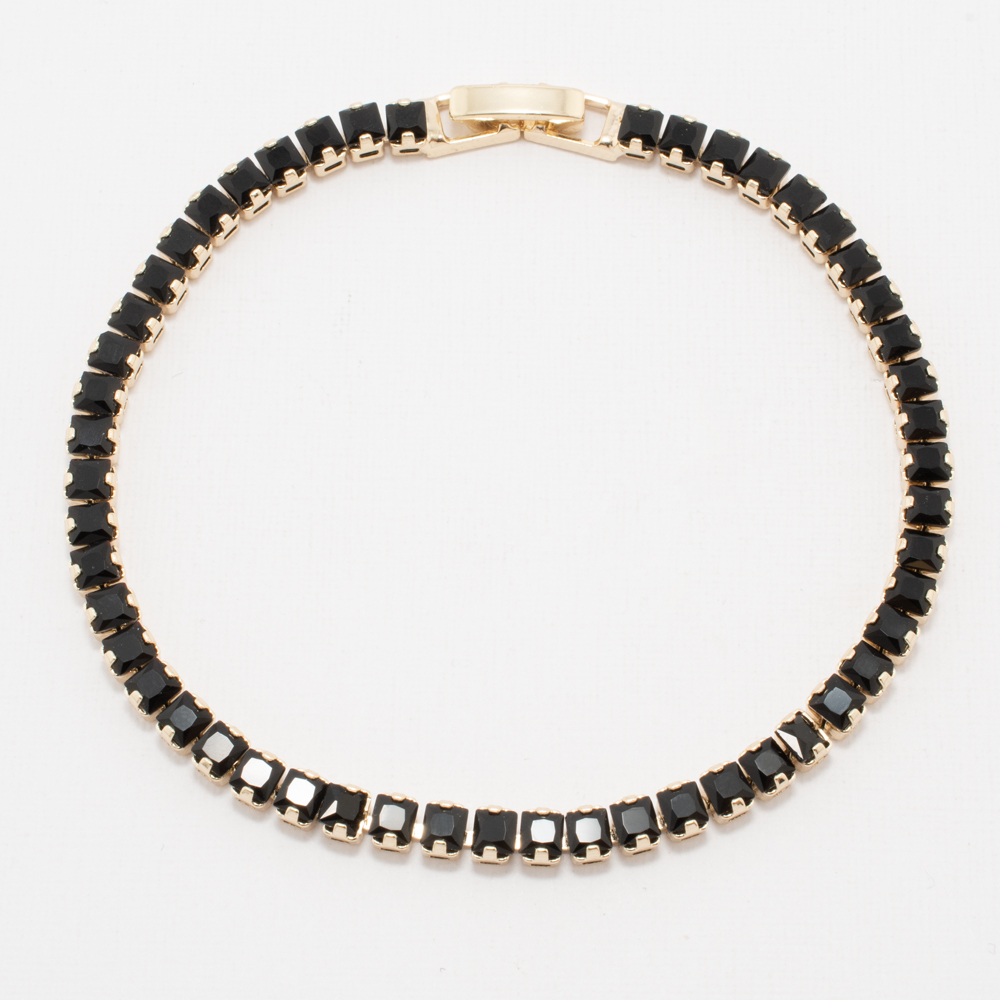 PULSERA CHAPA CRYSTIME