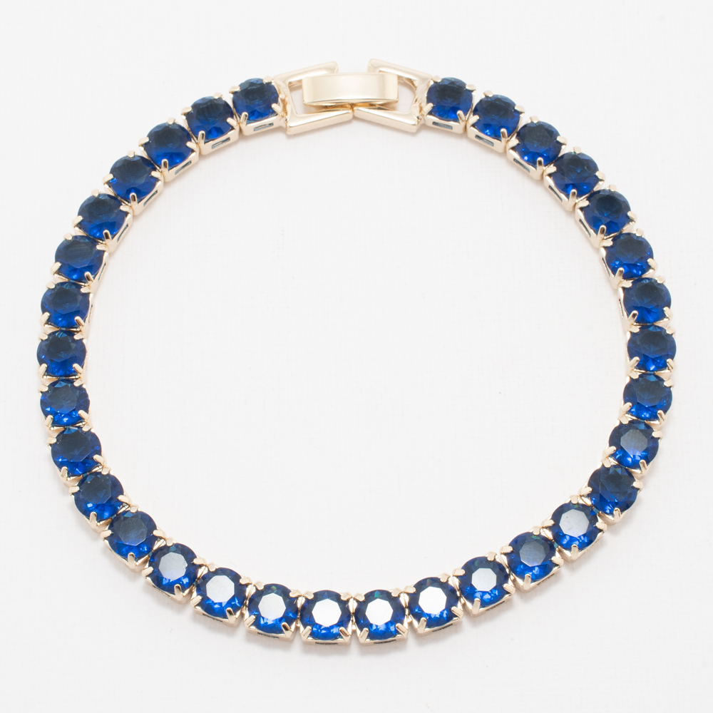PULSERA CHAPA CRYSTIME