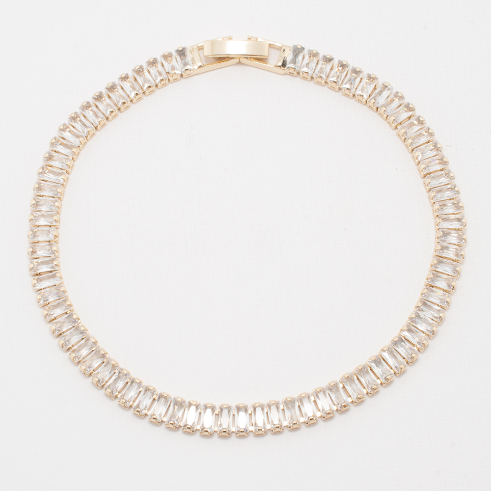 PULSERA CHAPA CRYSTIME