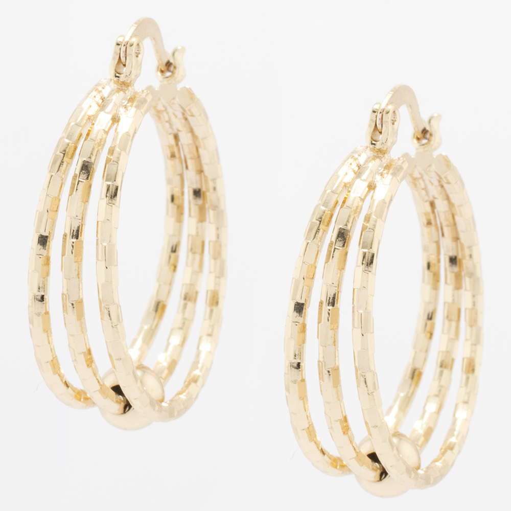ARRACADA CHAPA GOLDEN CASTING