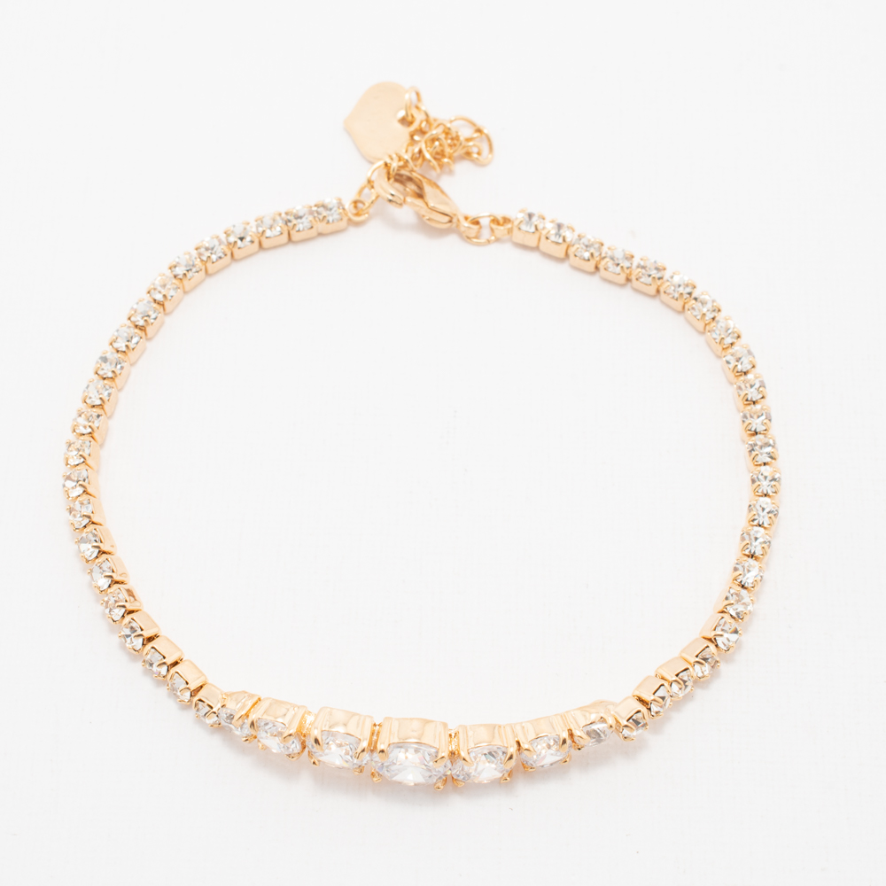 PULSERA CHAPA GOLDEN FASHION