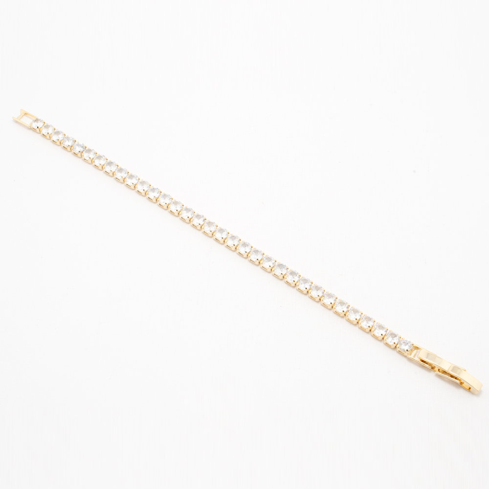 PULSERA CHAPA GOLDEN FASHION