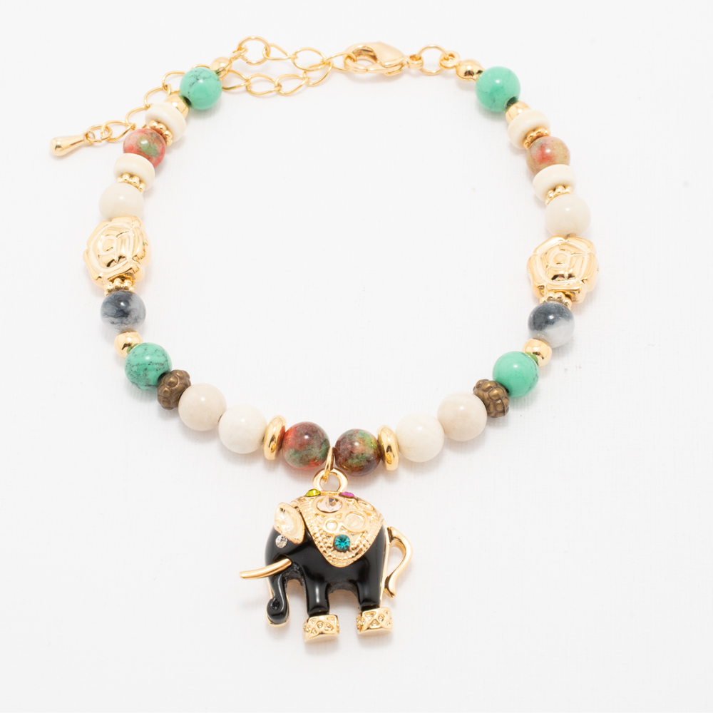 PULSERA CHAPA GOLDEN FASHION