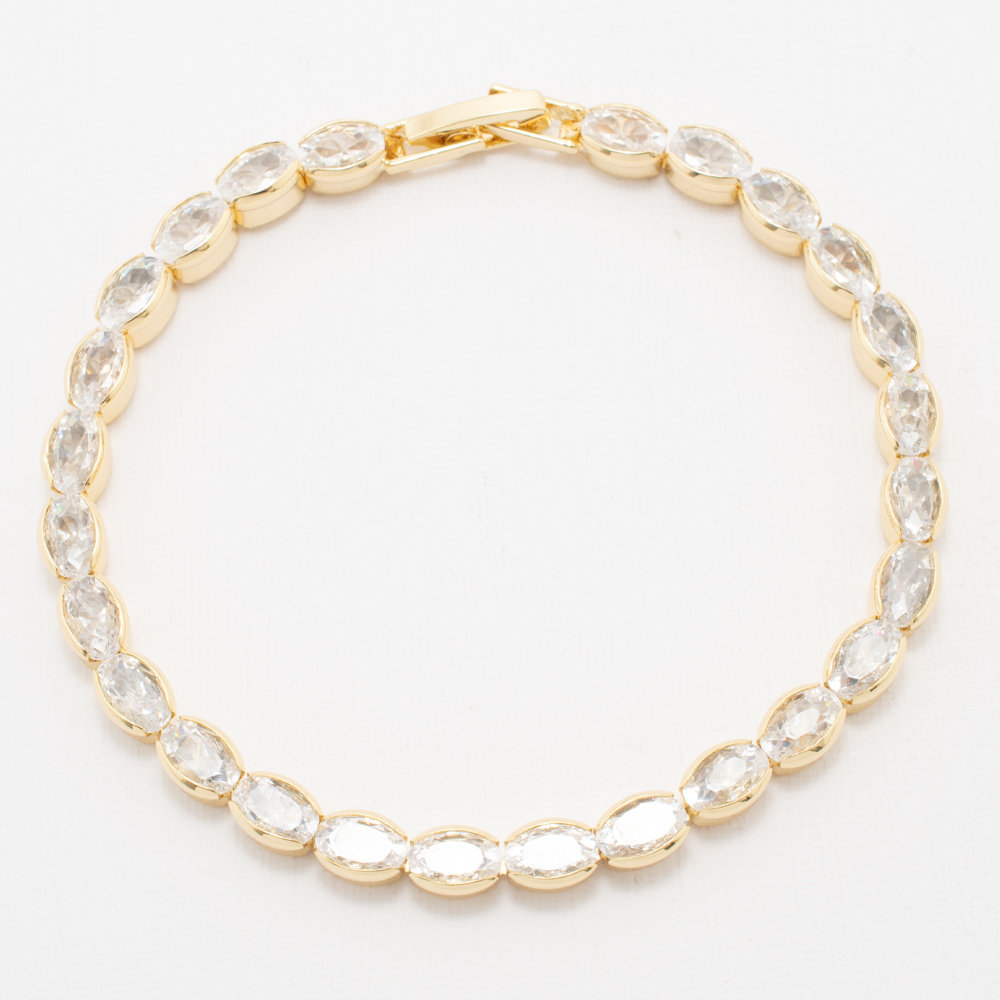 PULSERA CHAPA GOLDEN FASHION