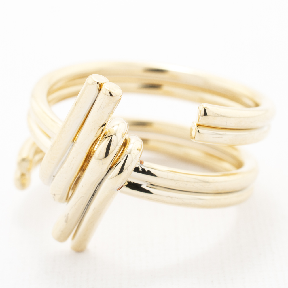ANILLO  CHAPA GOLDEN FASHION