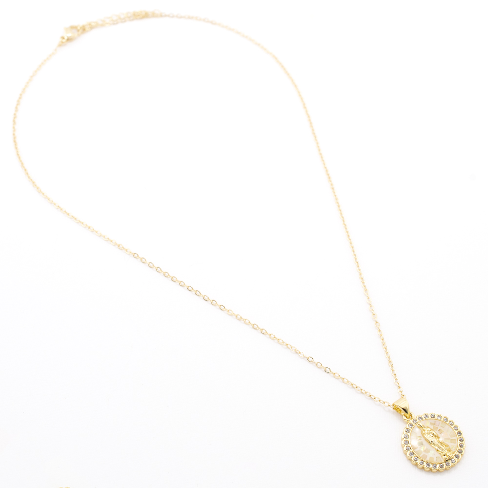 DIJE CHAPA GOLDEN STONE