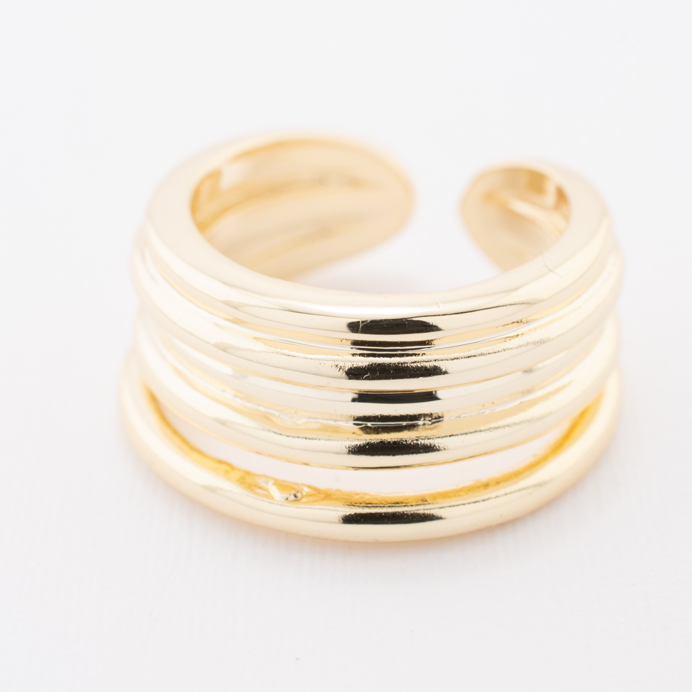 ANILLO  CHAPA GOLDEN CASTING