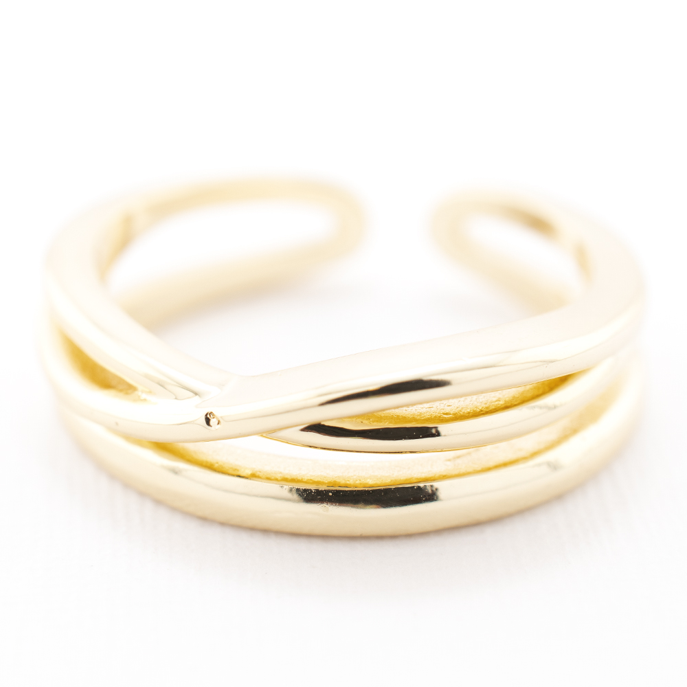 ANILLO  CHAPA GOLDEN CASTING