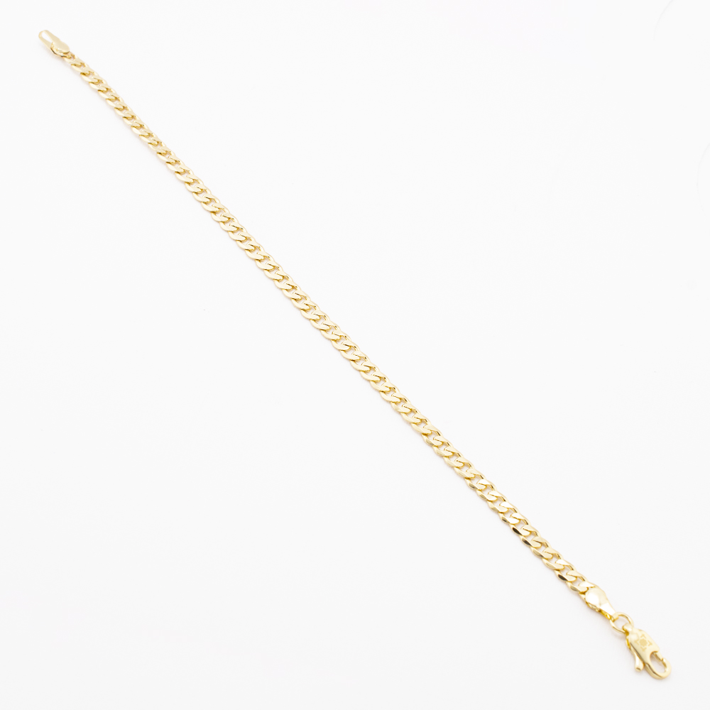 PULSERA CHAPA GOLDEN CASTING