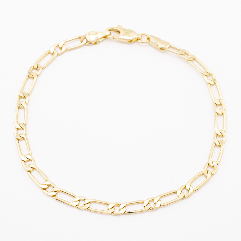 PULSERA CHAPA GOLDEN CASTING