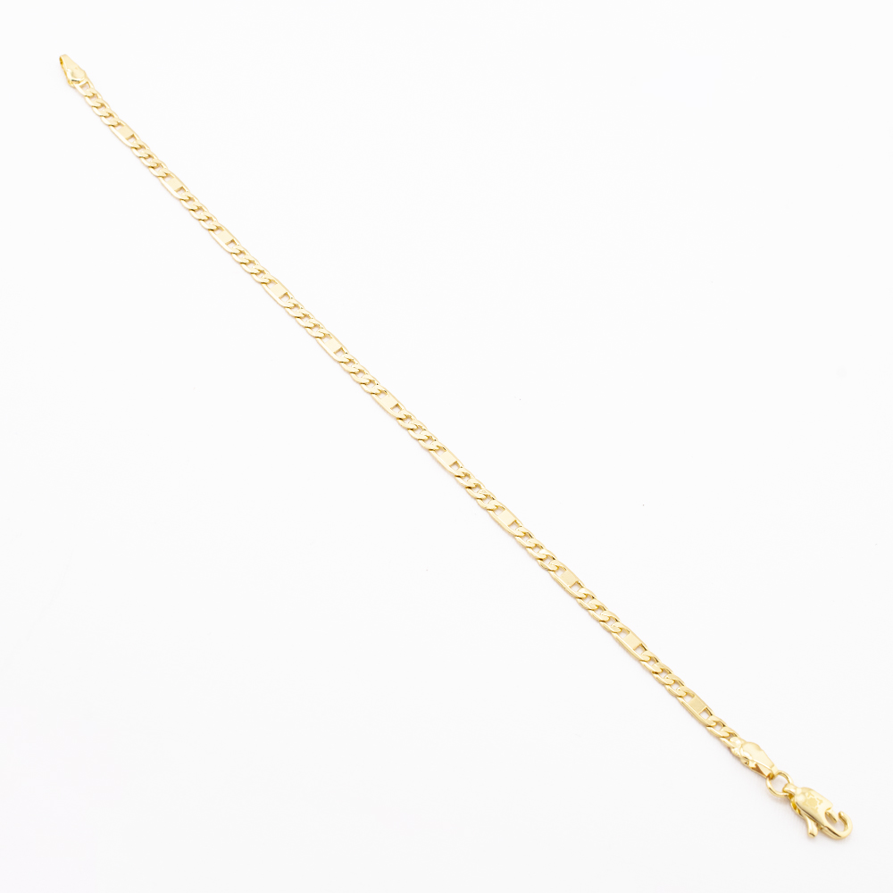 PULSERA CHAPA GOLDEN CASTING