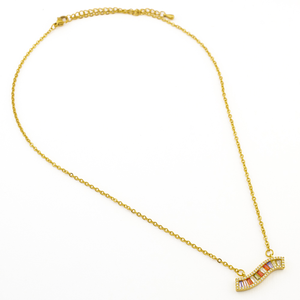 DIJE CHAPA GOLDEN RAINBOW