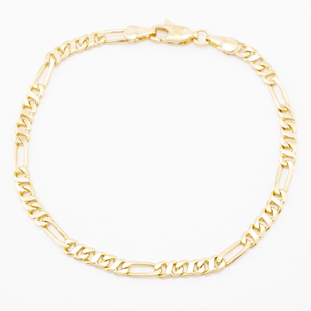 PULSERA CHAPA GOLDEN CASTING