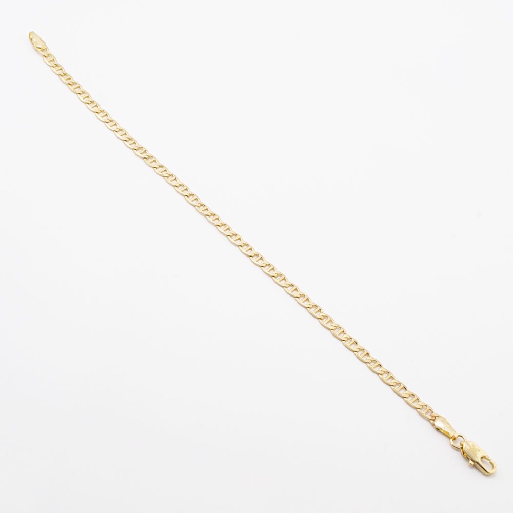 PULSERA CHAPA GOLDEN CASTING