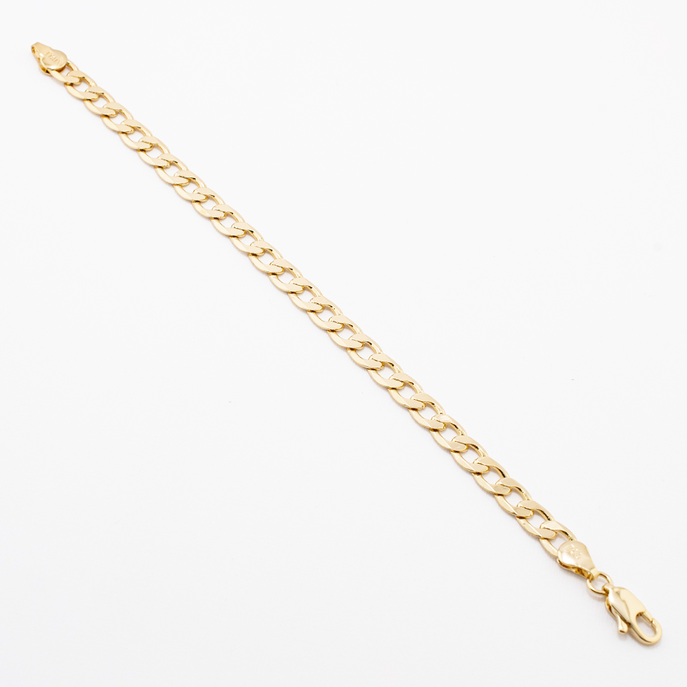 PULSERA CHAPA GOLDEN CASTING