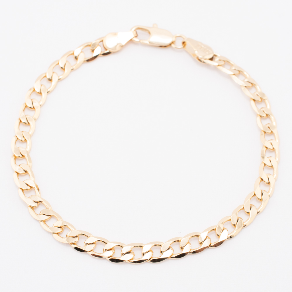 PULSERA CHAPA GOLDEN CASTING