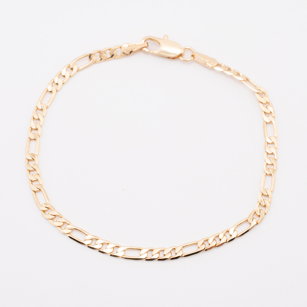 PULSERA CHAPA GOLDEN CASTING