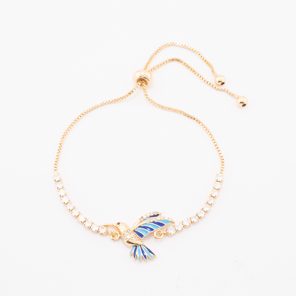 PULSERA CHAPA CRYSTIME