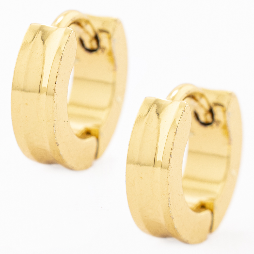 HUGGIE ACERO INOXIDABLE GOLDEN STEEL