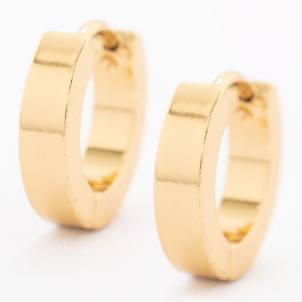 HUGGIE ACERO INOXIDABLE GOLDEN STEEL