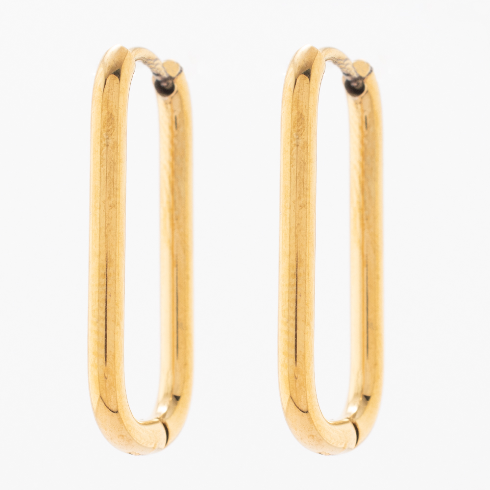 HUGGIE ACERO INOXIDABLE GOLDEN STEEL